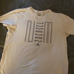 White Jordan Shirt